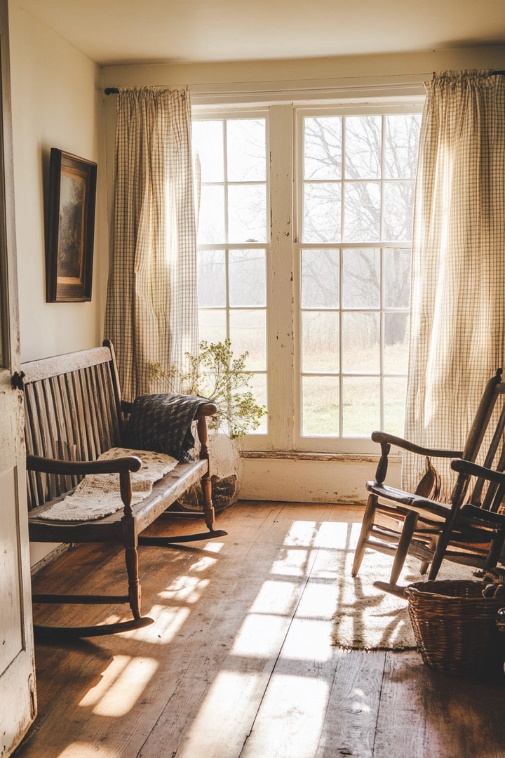 farmhouse living room ideas 8