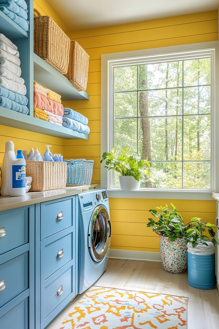 fun laundry room colors 3