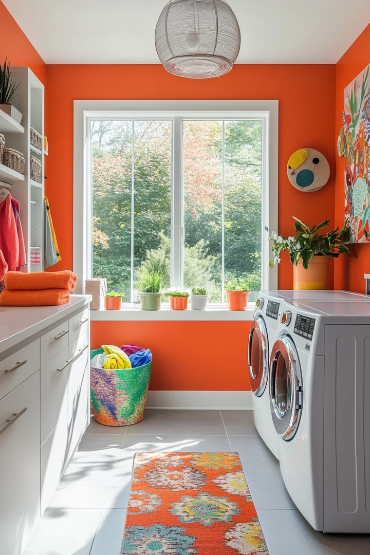 fun laundry room colors 30