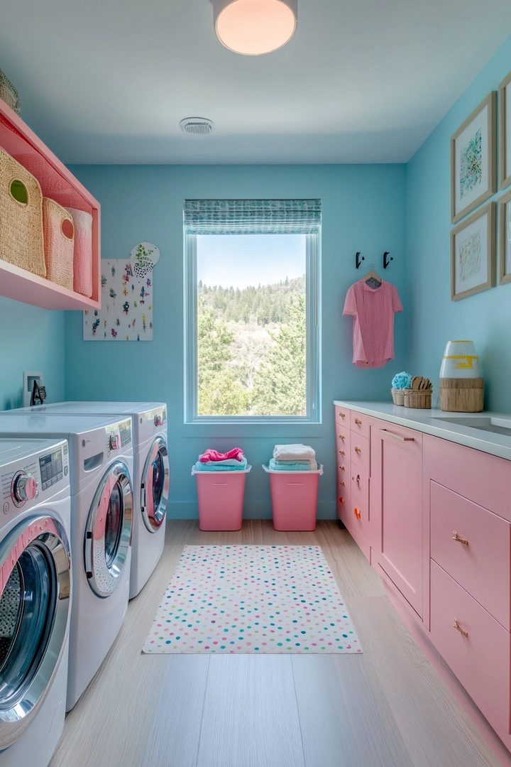 fun laundry room colors 33