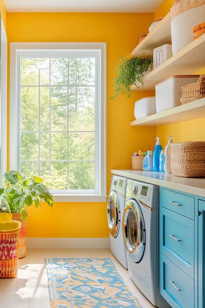 fun laundry room colors 4