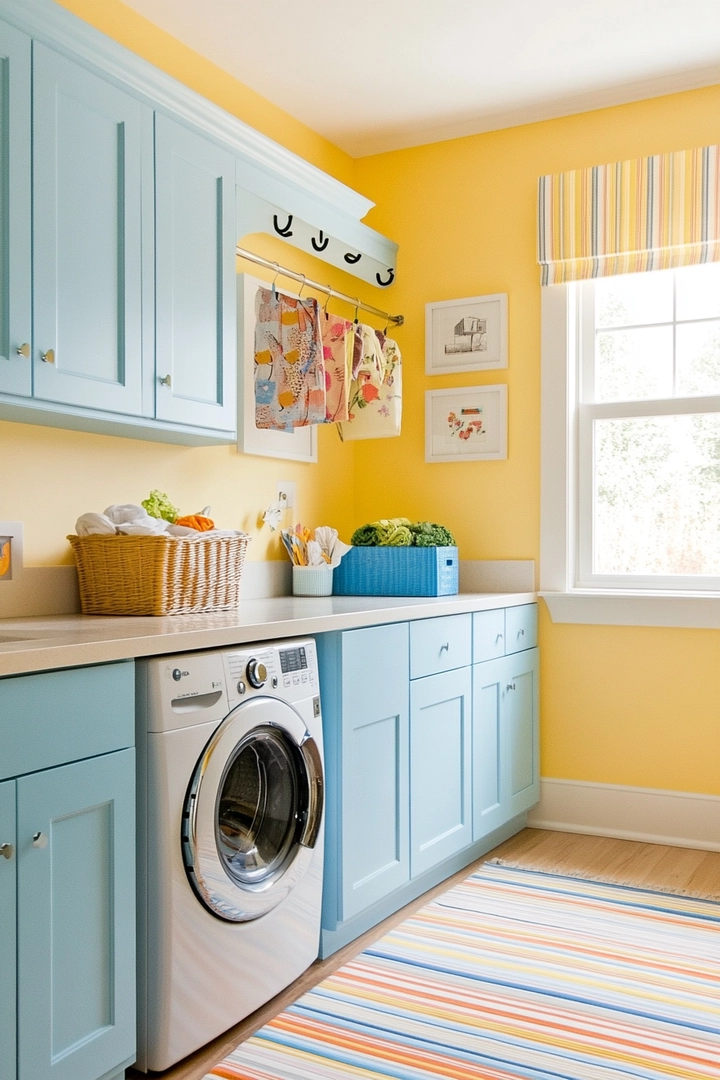 fun laundry room colors 42