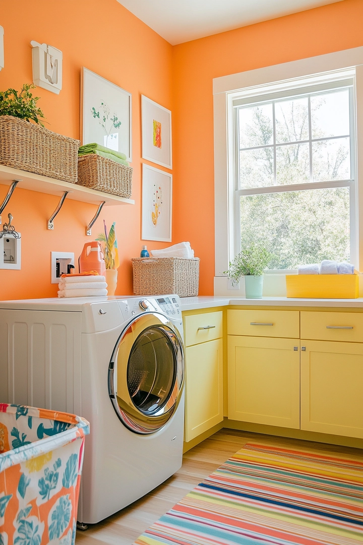 fun laundry room colors 53