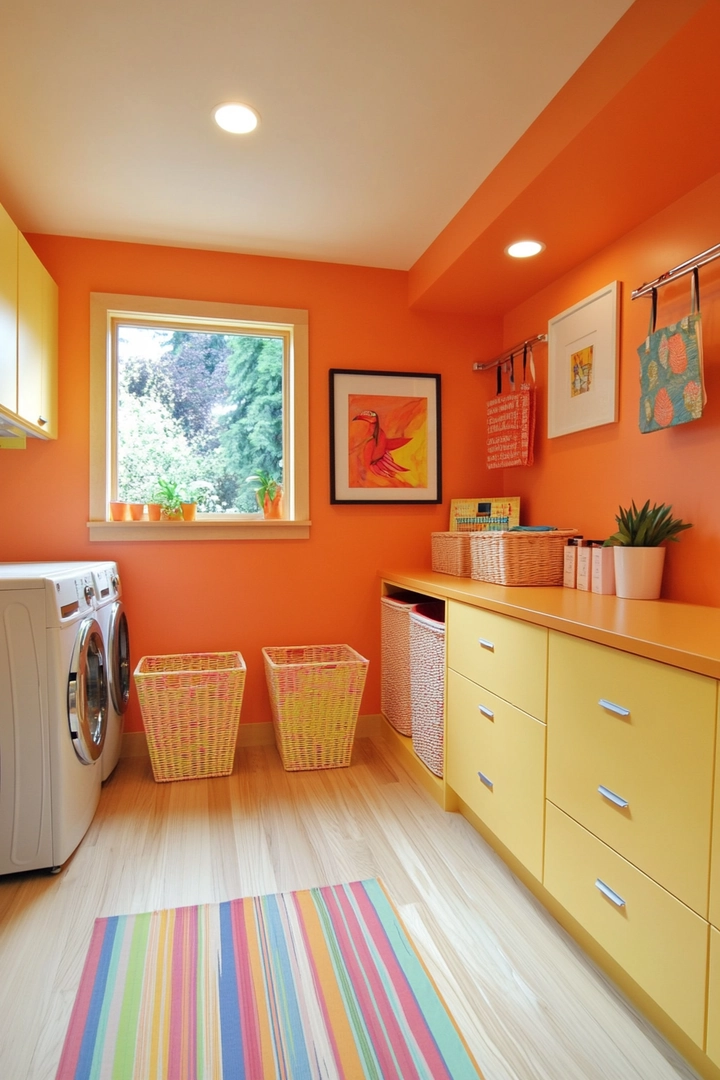 fun laundry room colors 54