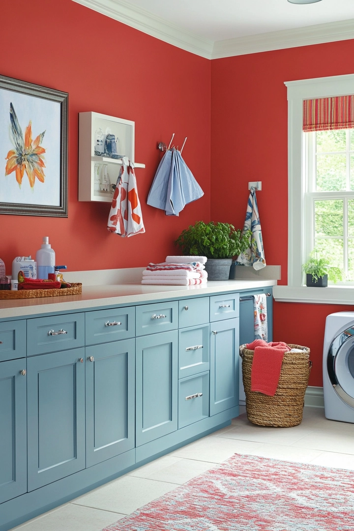 fun laundry room colors 68