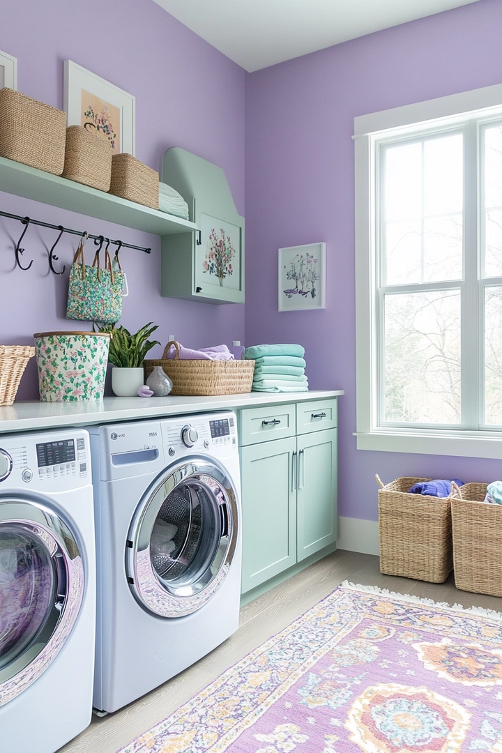 fun laundry room colors 70