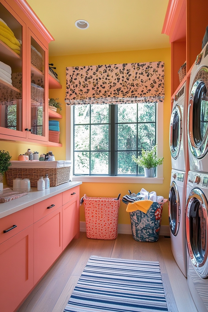 fun laundry room colors 77