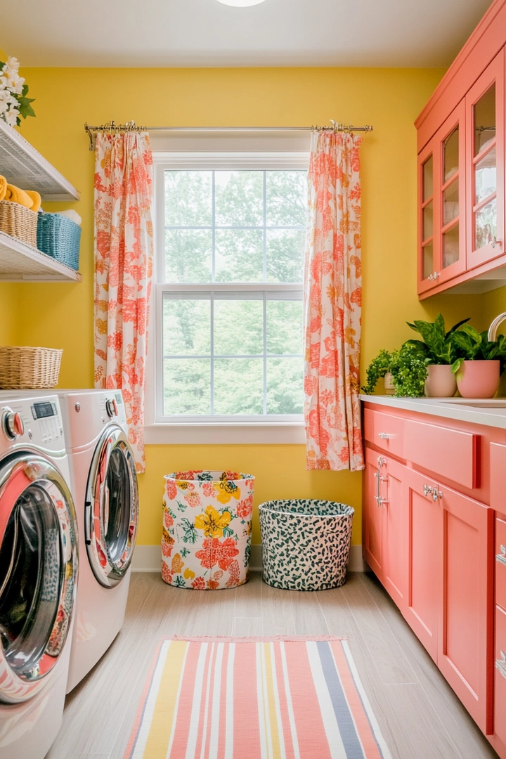 fun laundry room colors 78