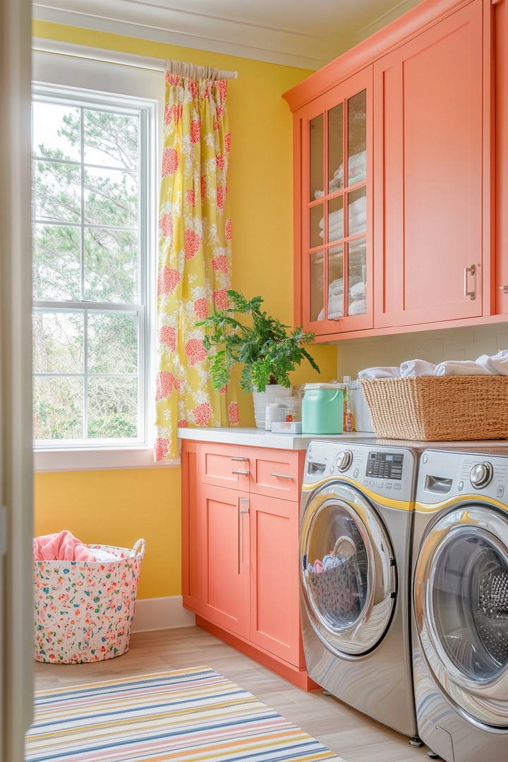 fun laundry room colors 80