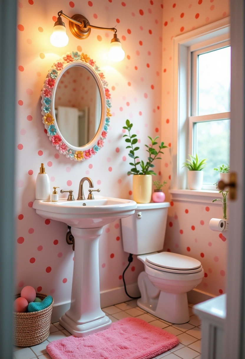 girly bathroom decor ideas 14