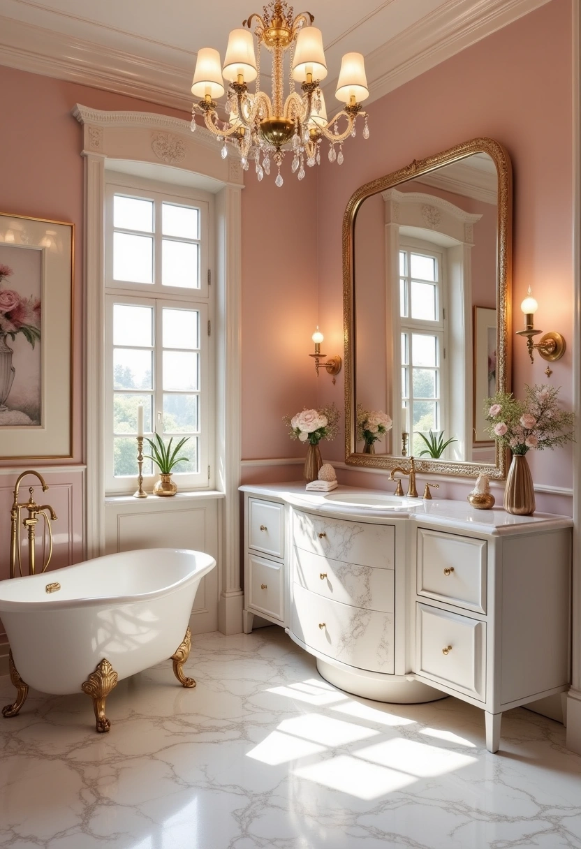 girly bathroom decor ideas 15