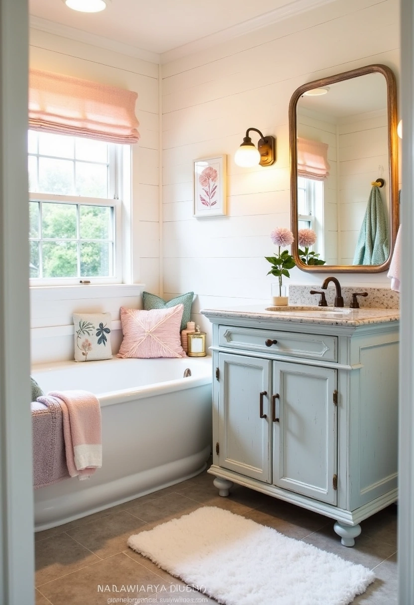 girly bathroom decor ideas 19