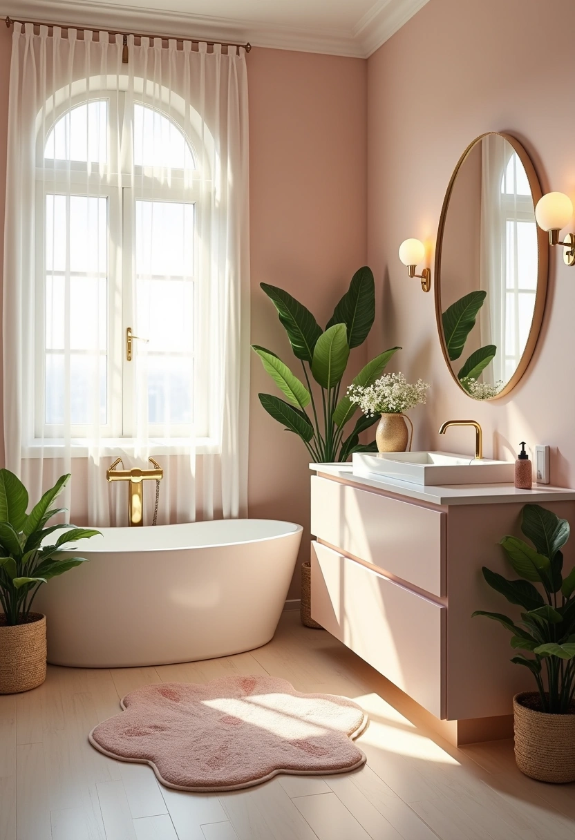 girly bathroom decor ideas 20