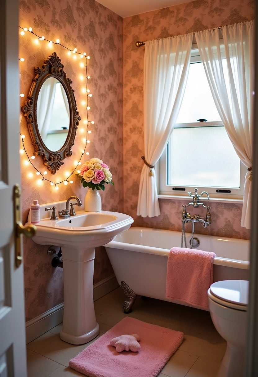 girly bathroom decor ideas 5