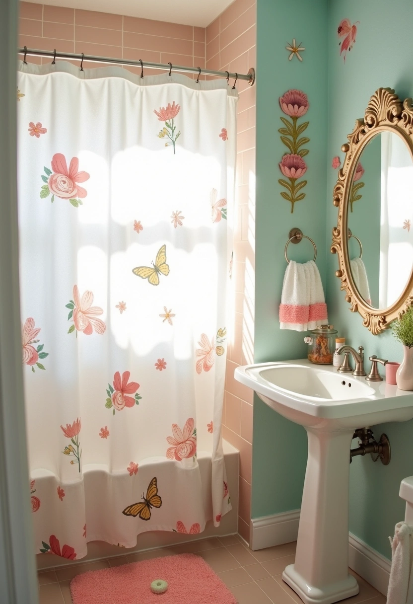 girly bathroom decor ideas 7