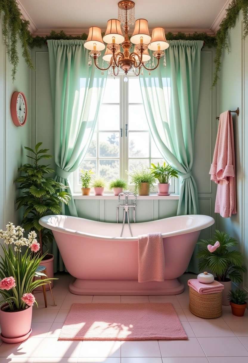 girly bathroom ideas 1