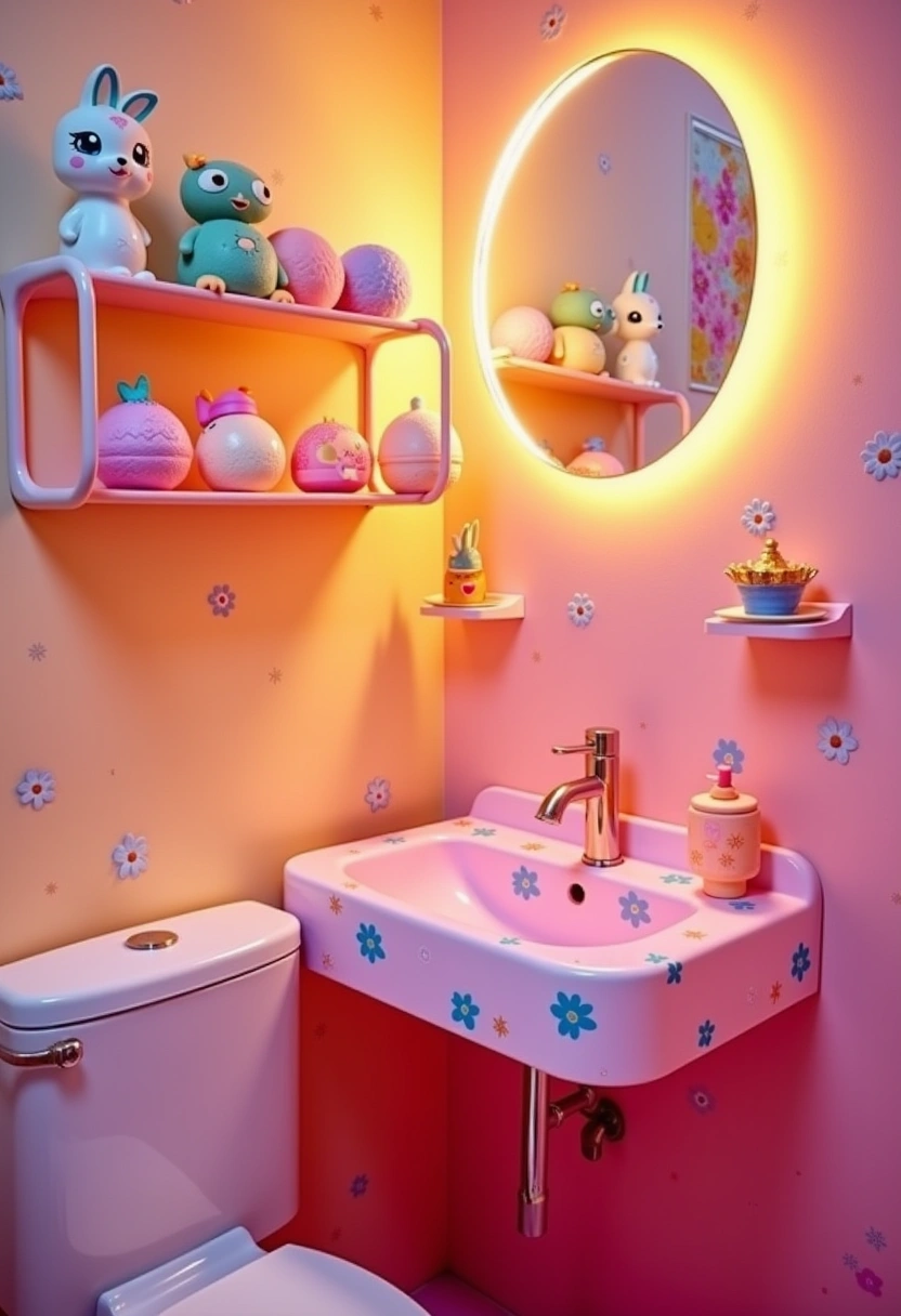 girly bathroom ideas 14