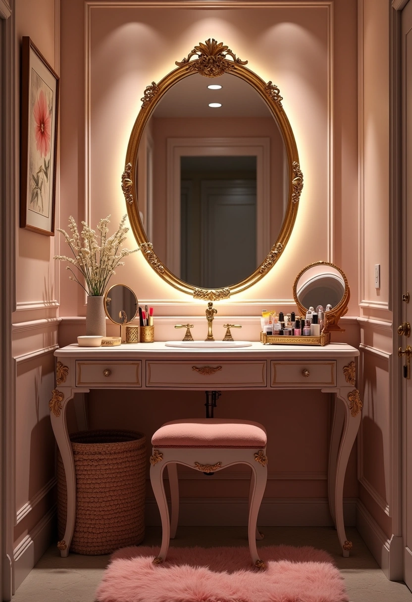 girly bathroom ideas 2