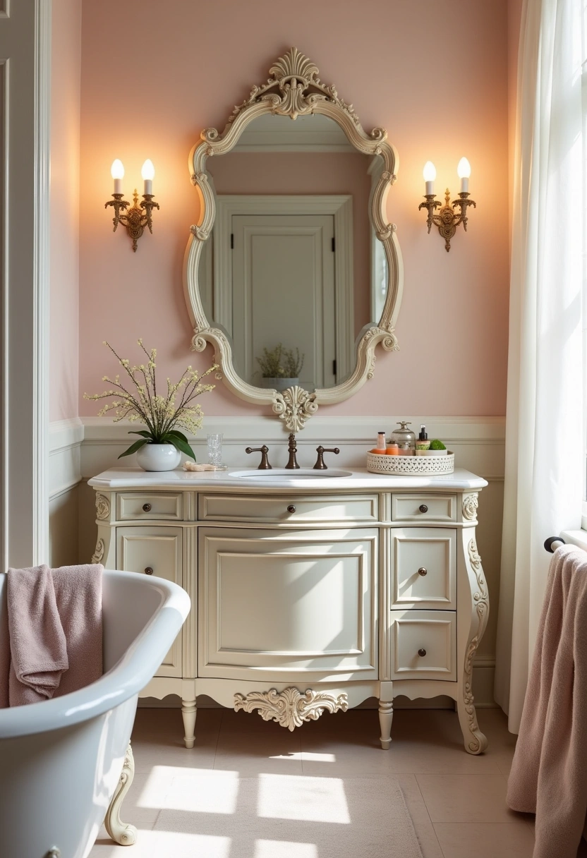 girly bathroom ideas for women 15