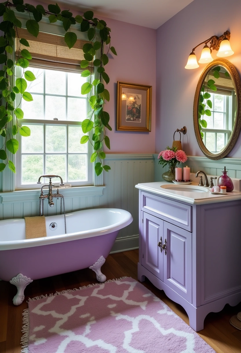 girly bathroom ideas for women 19