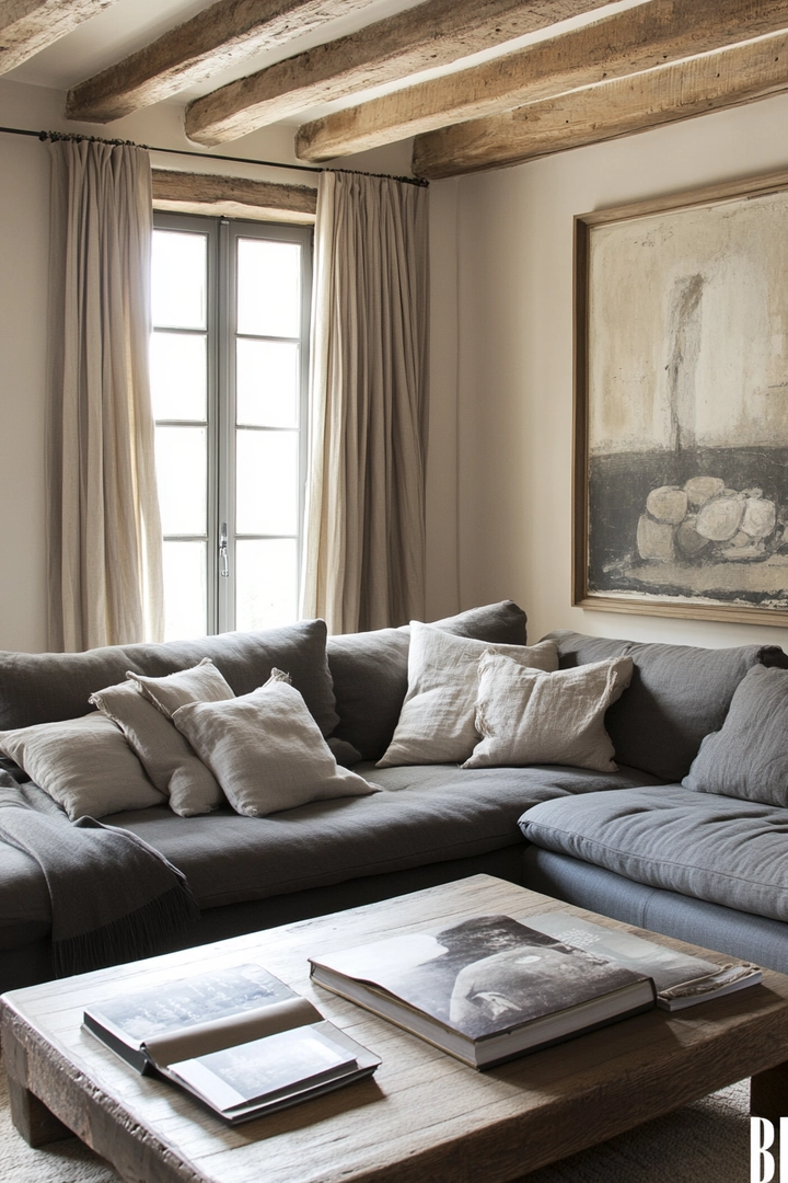 gray couch living room ideas 54