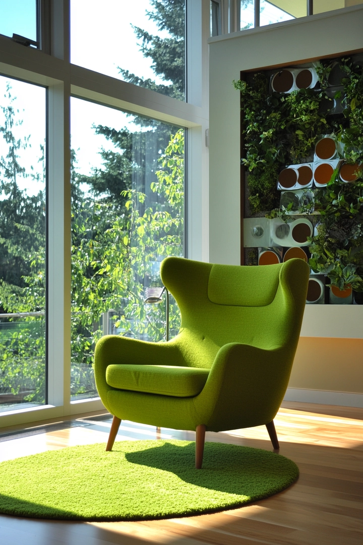 green living room ideas 13