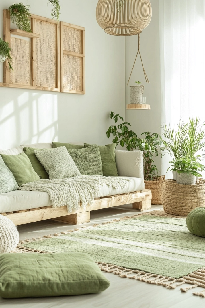 green living room ideas 21