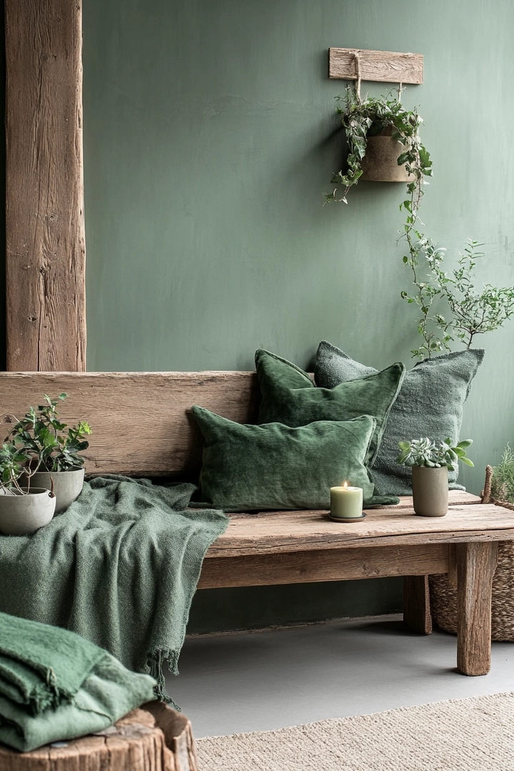 green living room ideas 28