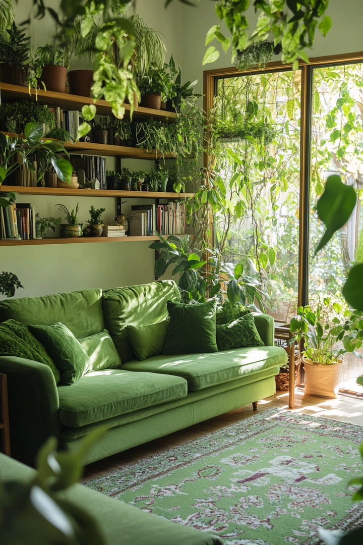 green living room ideas 3