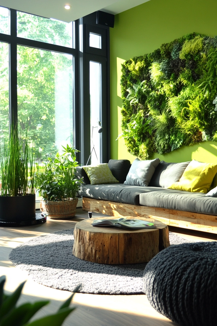 green living room ideas 39