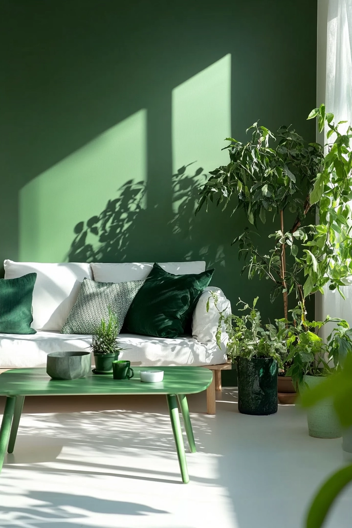 green living room ideas 8