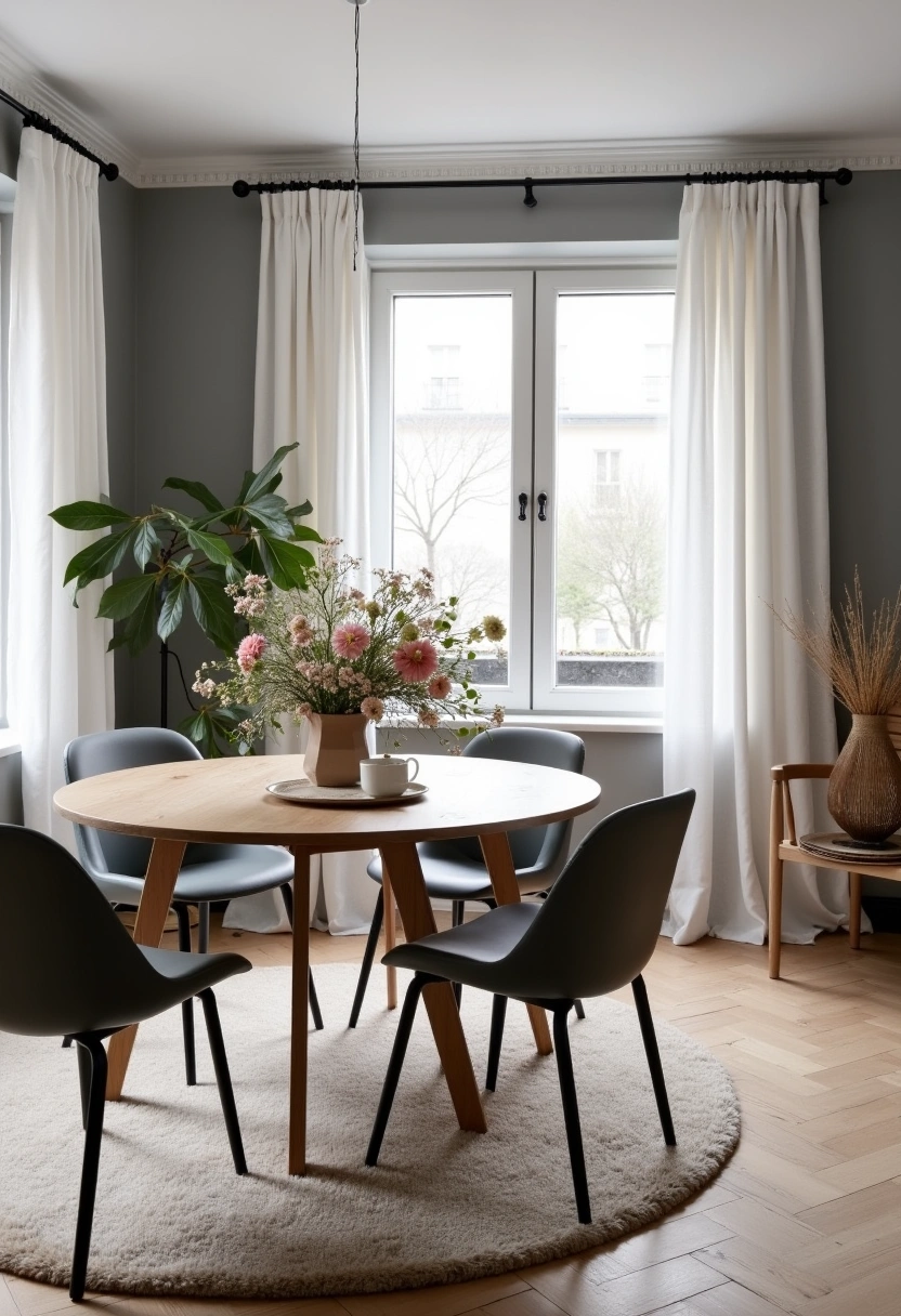 grey dining room ideas 2