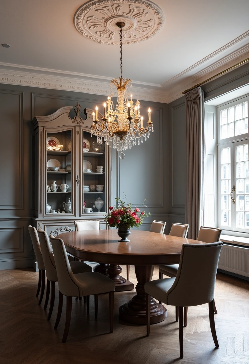 grey dining room ideas 8