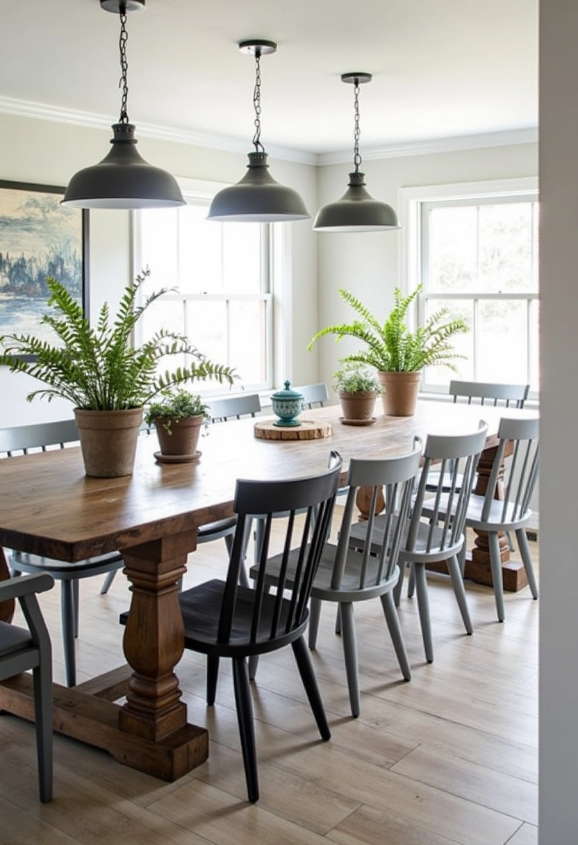 grey dining room ideas 9