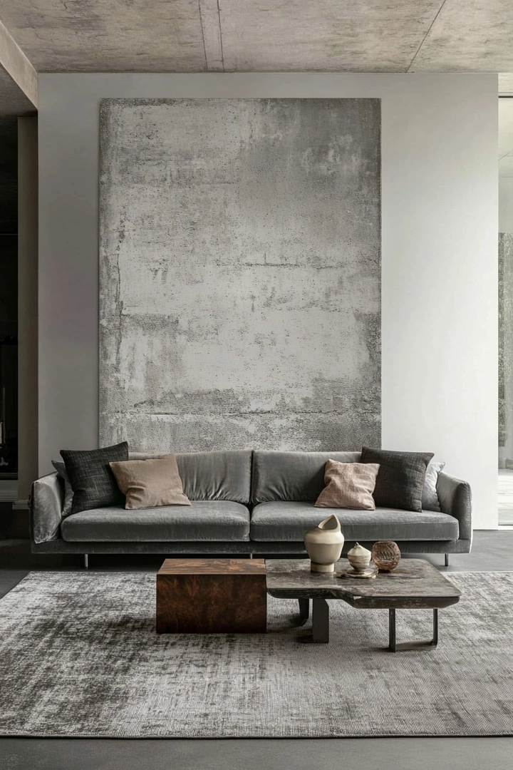 grey living room ideas 40