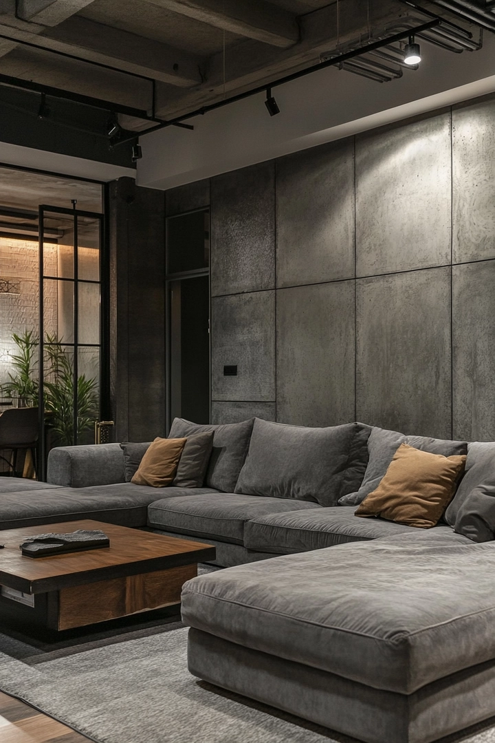 grey living room ideas 72