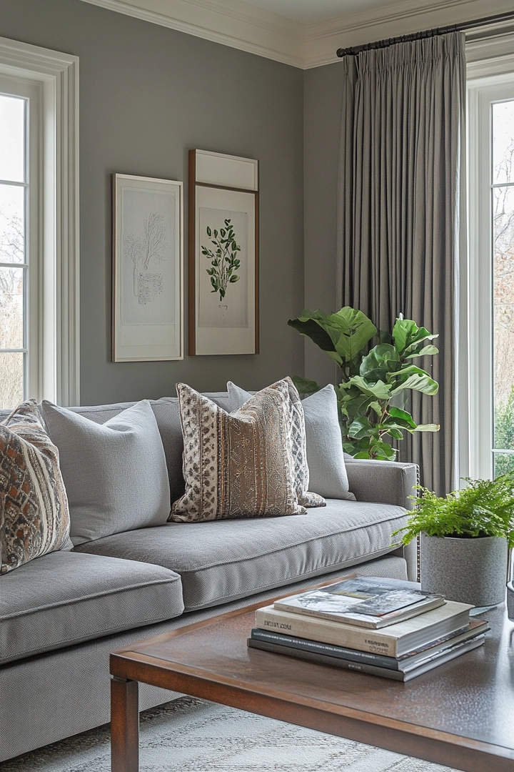 grey living room ideas 74