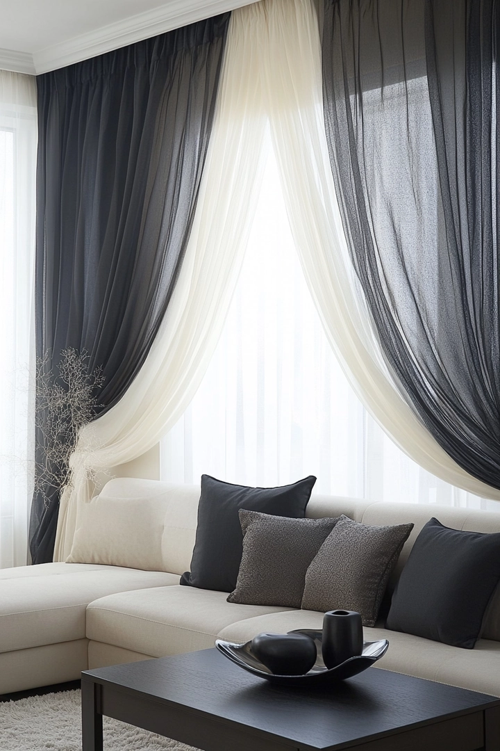 living room curtain ideas 43