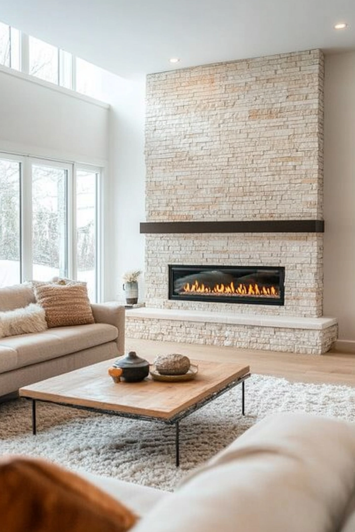 living room ideas with fireplace 1