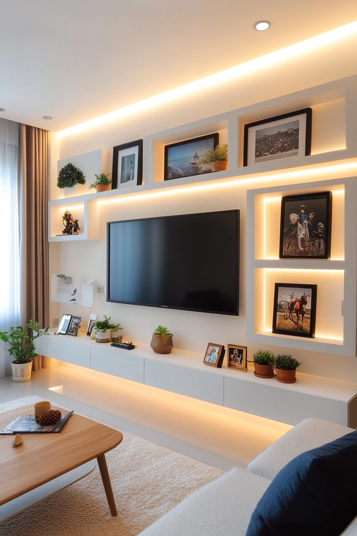 living room tv wall ideas 48