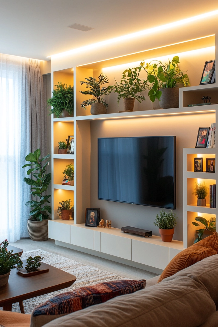 living room tv wall ideas 54