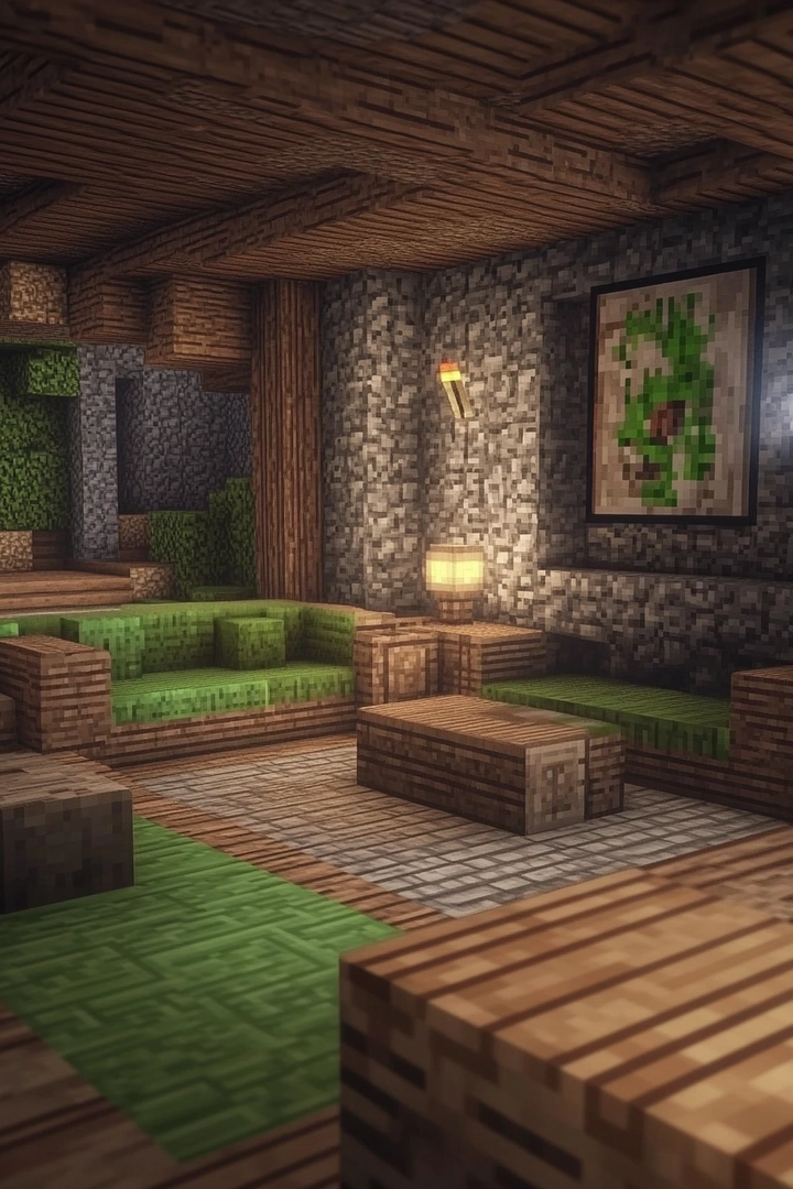 minecraft living room ideas 1