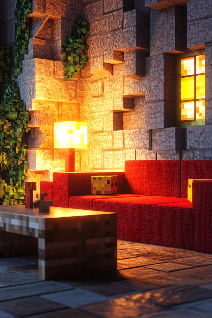 minecraft living room ideas 19