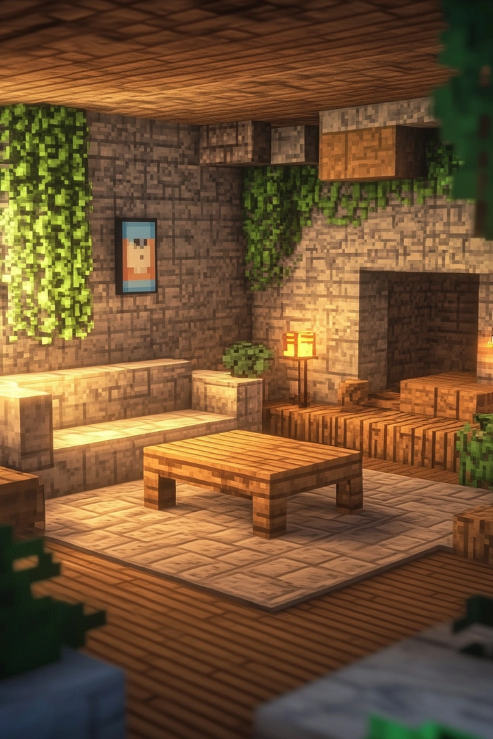 minecraft living room ideas 2