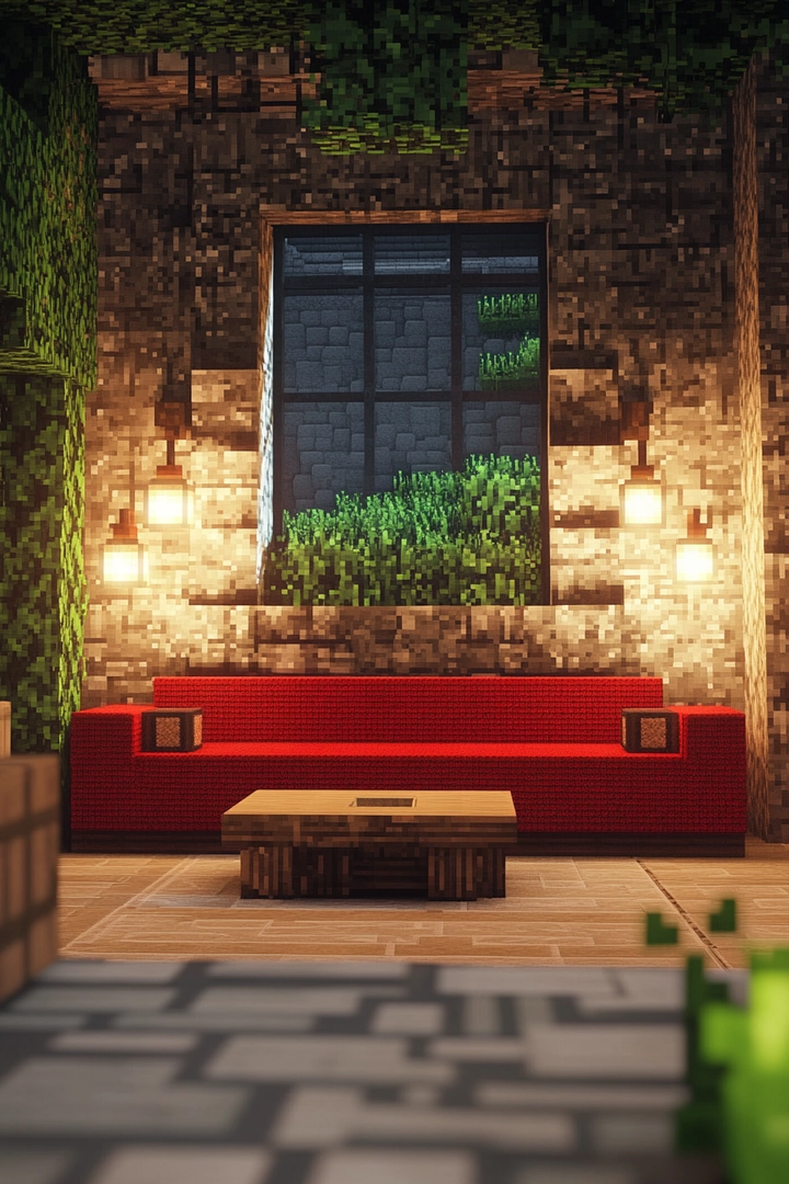 minecraft living room ideas 20