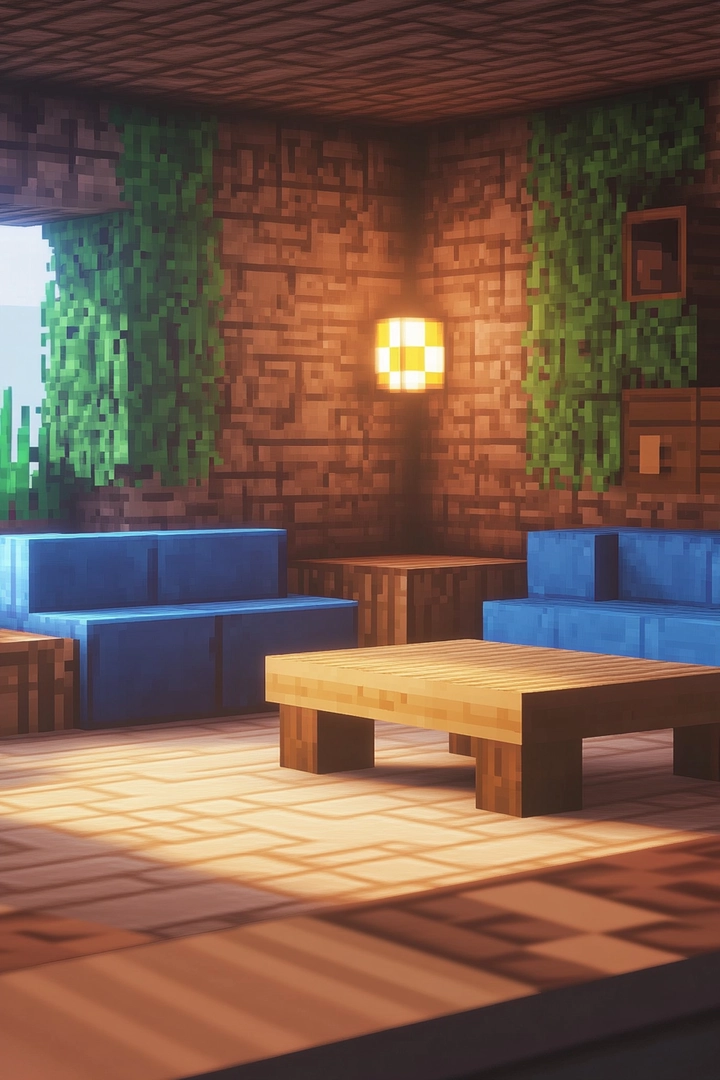 minecraft living room ideas 28