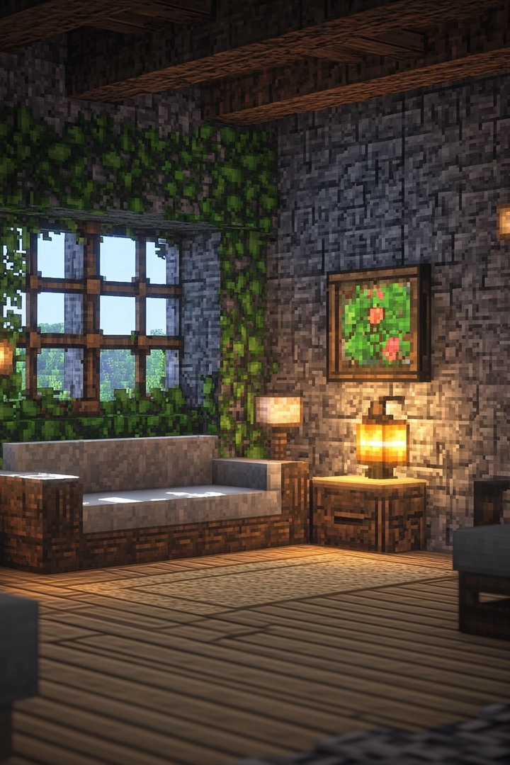 minecraft living room ideas 4