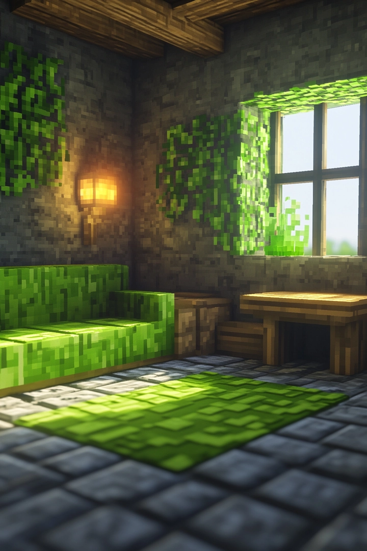 minecraft living room ideas 5