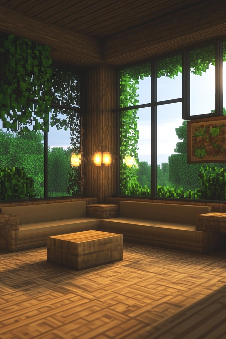 minecraft living room ideas 76