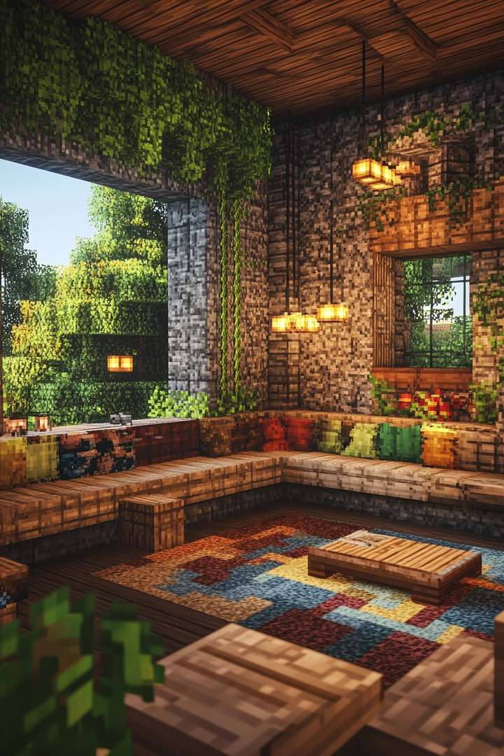 minecraft living room ideas 78